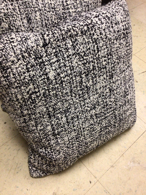 Black & White Fabric Pillow