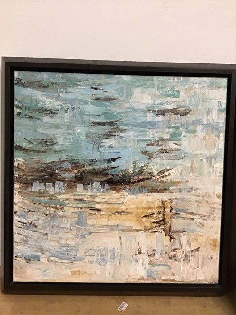 24" Square Abstract Seascapes Art Print