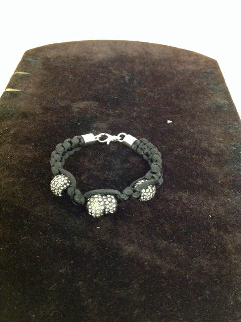 .925 Silver Macrame Bracelet