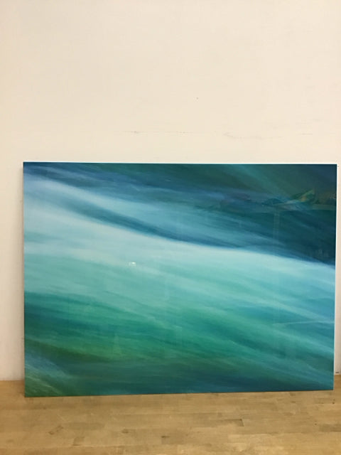48"x35" CF Hinto Turquoise Acrylic Wall Art