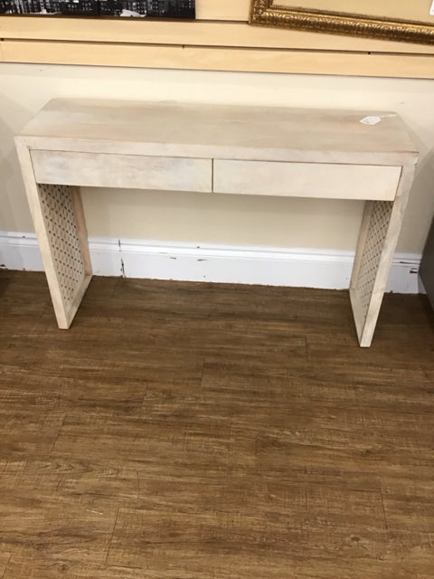 Coaster White Wood Console