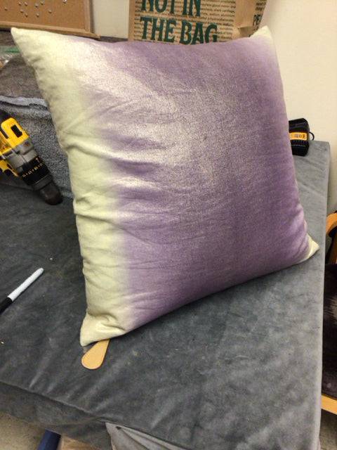 Global Views Gold & Prurple Pillow