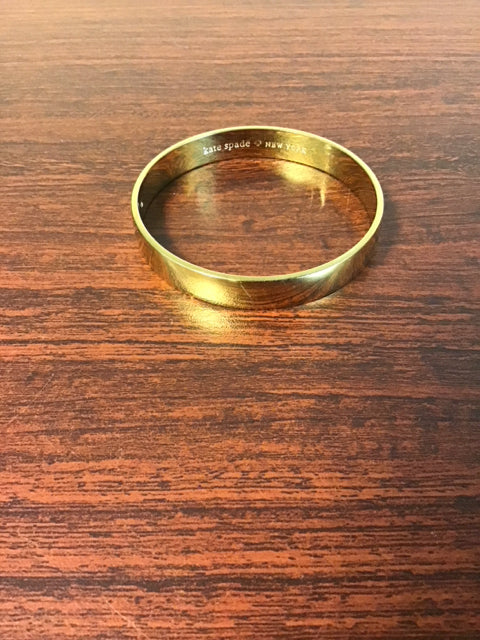 Kate Spade "As Good As Gold" Goldtone Bracelet
