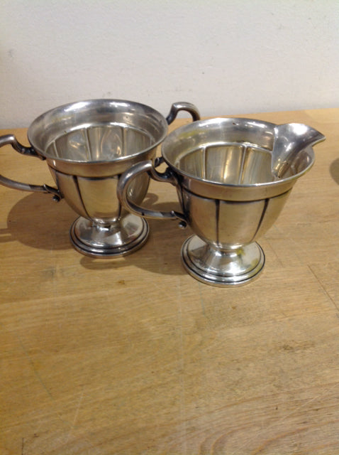 Sterling Cream & Sugar Set