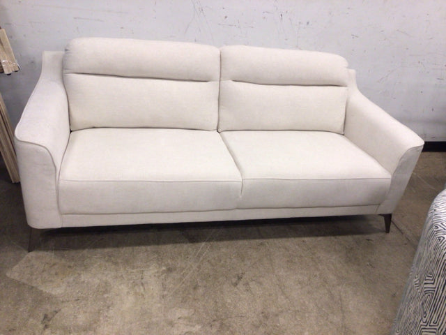 80" X 34" X 36" City Furniture Talia Light Beige Fabric Sofa