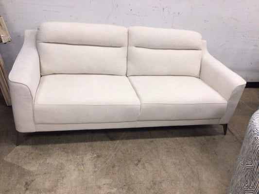 80" X 34" X 36" City Furniture Talia Light Beige Fabric Sofa