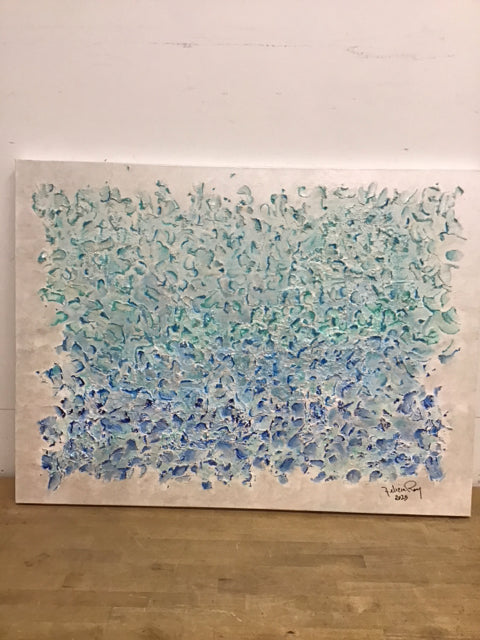 40"x30" "The Blues" By Felica Ray