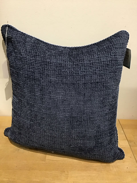 Blue Chenille Pillow
