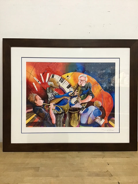 34"x28" "It's Poppin Baby, Can You Feel It." By Glenn Marcus COA Serigraph