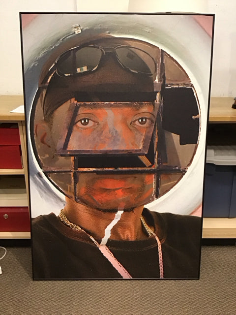 37x56 Framed "Tony Scott" By Lew Lautin