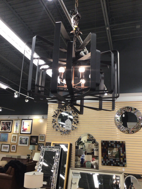 City Furniture Layers Metal Chandelier
