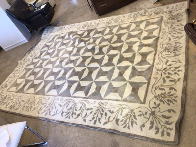 8'6" X 11'6" Pande Cameron Home Neutral Rug