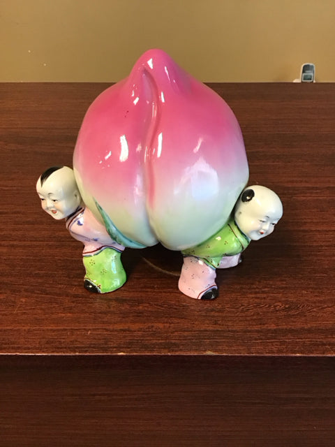 7" 3 Boys Holding Longevity Peach