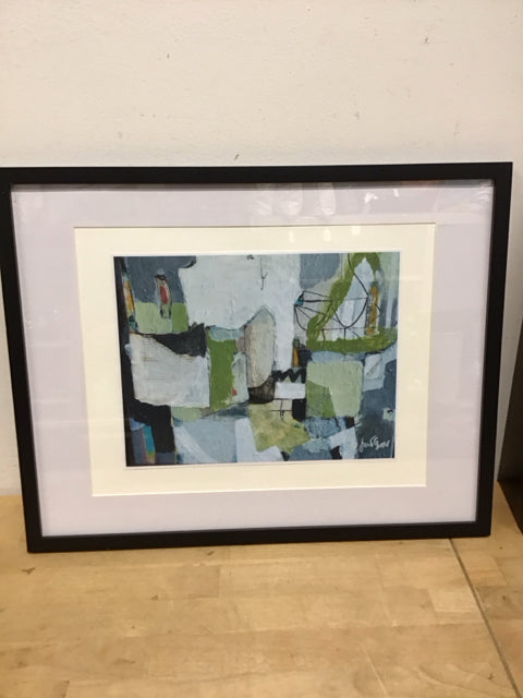 19x15 Green Dream Framed Art