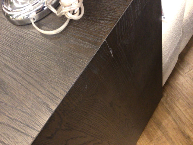 AS-IS RH Dark Wood Six Drawer Dresser