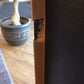 AS-IS Wood & Leather Wrapped Credenza