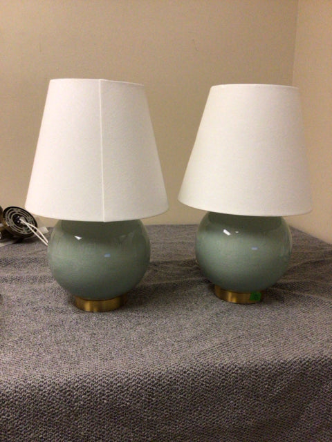 Pair Of Ralph Lauren Table Lamps W/Shades