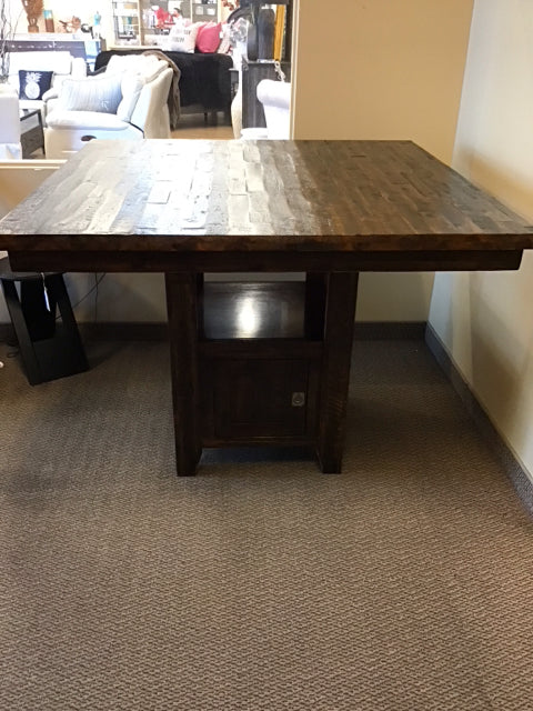 CF 48"x48"x36 Kona Grove Dark Tone High Table As Is