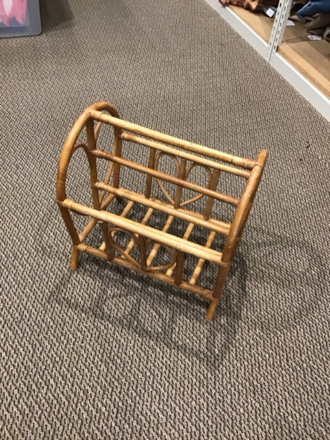 Cane Magazine Rack