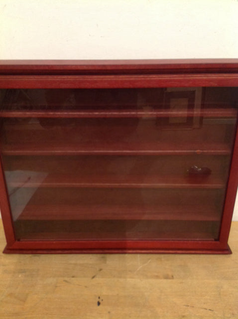 19" Wood & Glass Display Box