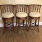 Set Of 3 Tommy Bahama Island Estate South Beach Swivel Bar Stools