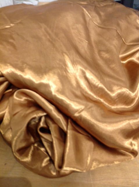 Tablecloth- Gold Satin