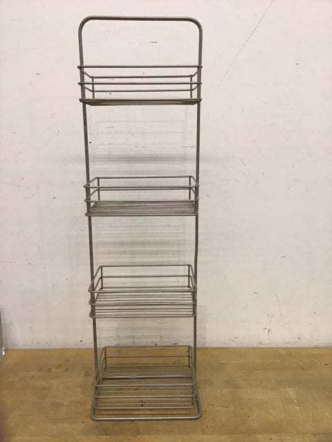 22" Silver Metal Rack