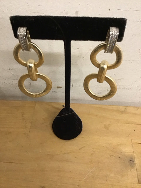 Marco Biechgo Like Gold Drop Earrings
