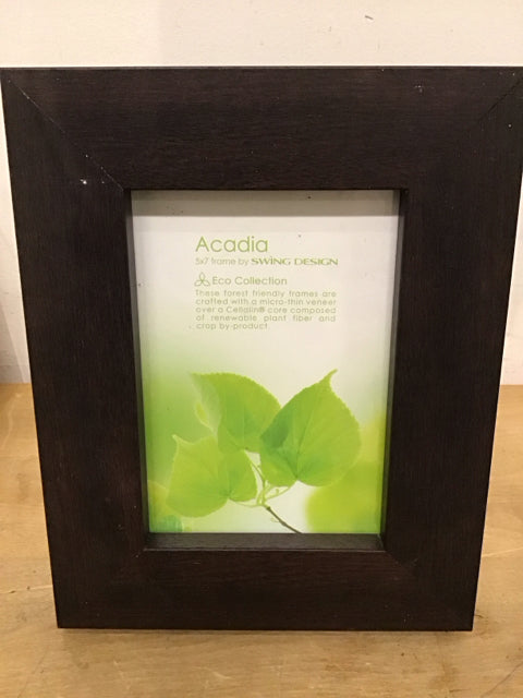 5"x7" Dark Wood Photo Frame