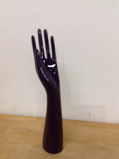 16" Purple Ceramic Hand Ring Holder