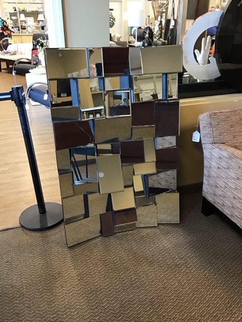 32x48 Geometric Wall Mirror