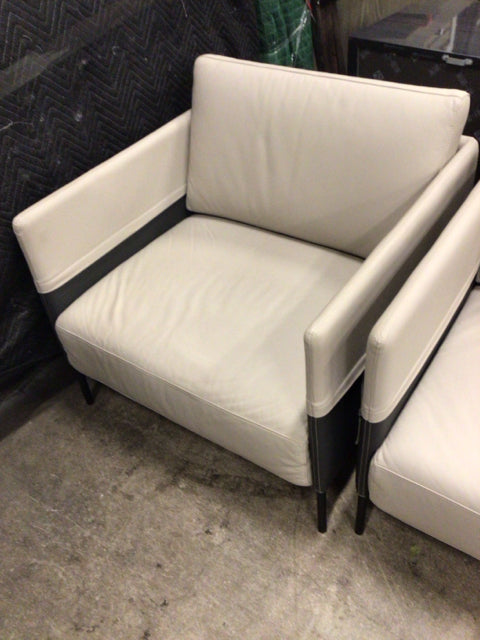 Tan Leather Arm Chair