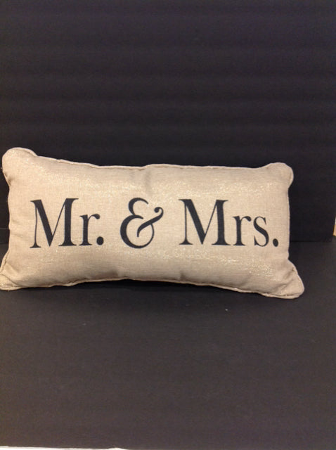 Mr & Mrs Lumbar Pillow