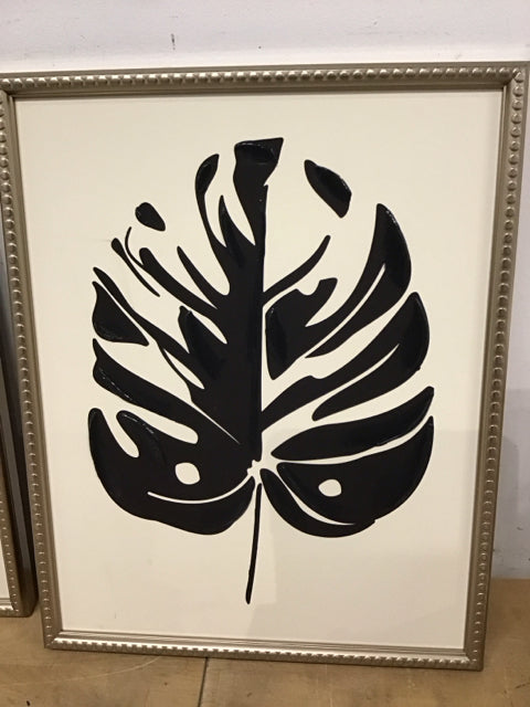 16"x20" Monstera Leaf Art