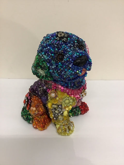 10x7 "Pup" Dog Pop Art By Susan David
