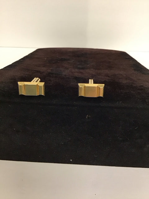 Gold Tone Cufflinks