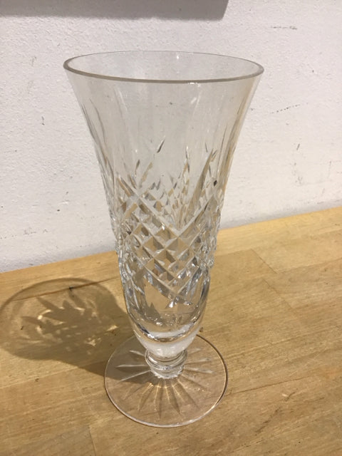 7" Footed Vase Ashbourne (Cut) by Waterford Crystal