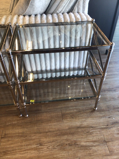 28" X 28" X 19" Ethan Allen Jocelyn End Table