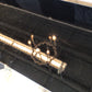 17" X 25 1/4" AS-IS Black Navi Nightstand(Top Scratched)