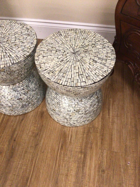 Surya Mosaic Accent Table/Stool