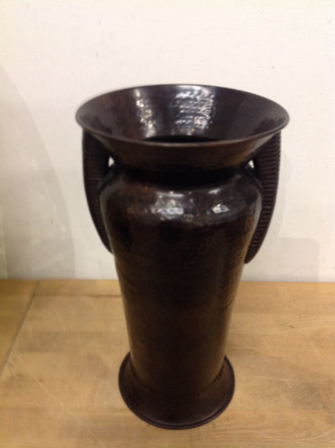 Vase- 13" Bronze Metal