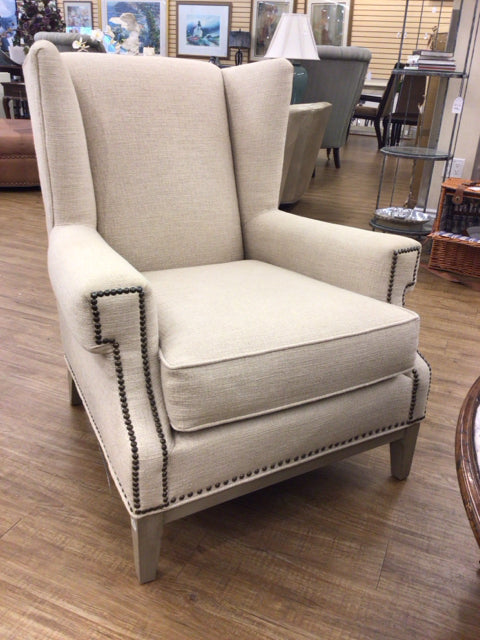 Sam Moore Upholstered Wing Chair