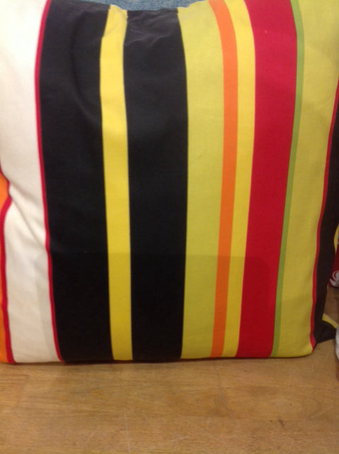 Pillow- 18" Multi Color Stripe