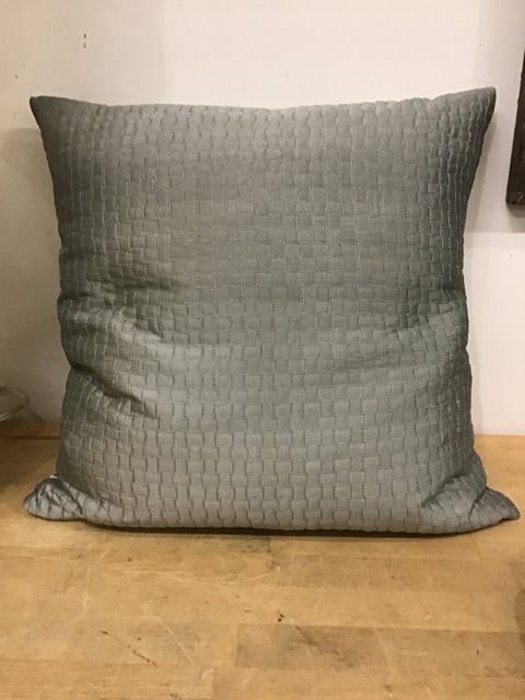 18"x18" Textured Teal Pillow