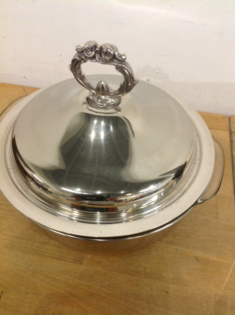 3" Pc Silverplate Serving Bowl