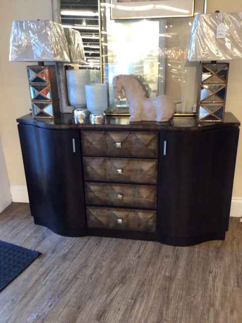 Hooker Curved Front Buffet (As-Is)