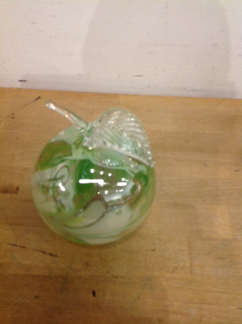 5" Art Glass Apple