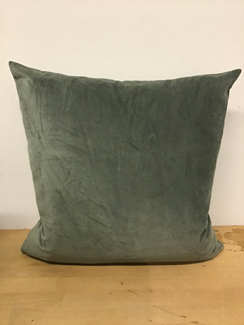 20"x20" Velvet Green Pillow