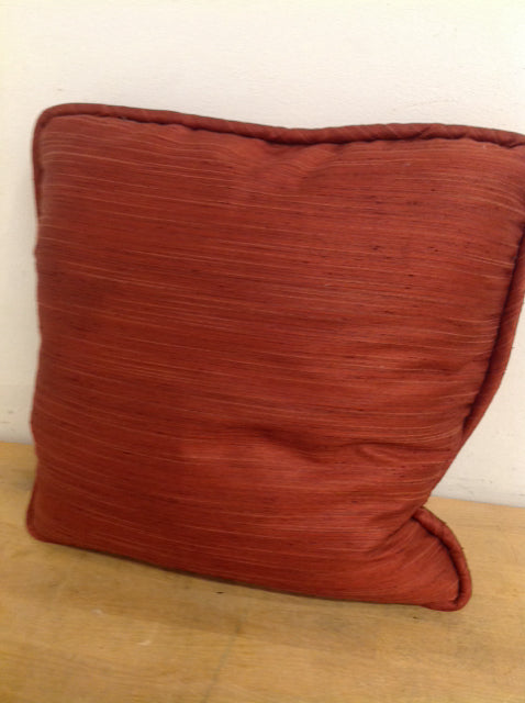 Pillow - 18" Rust Stripe