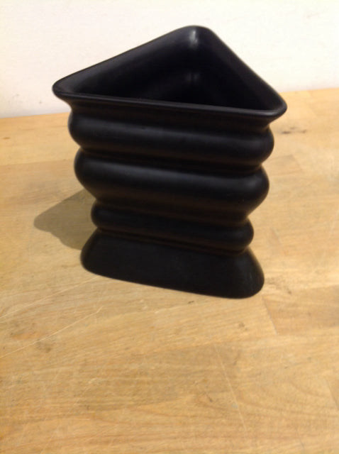 Vase - 7" Umbra Loft Black Ceramic